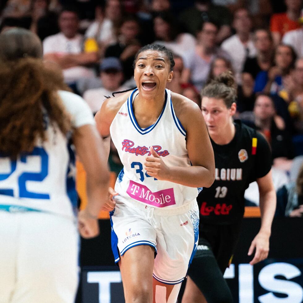 Imani McGee-Stafford (34) encabezó la ofensiva de Puerto Rico contra la quinta mejor clasificada del mundo.