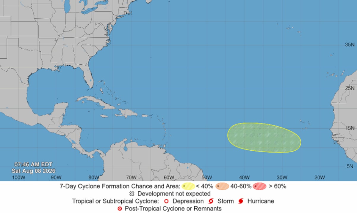 CNH vigila onda tropical sobre África que podría llevar lluvia a Puerto Rico