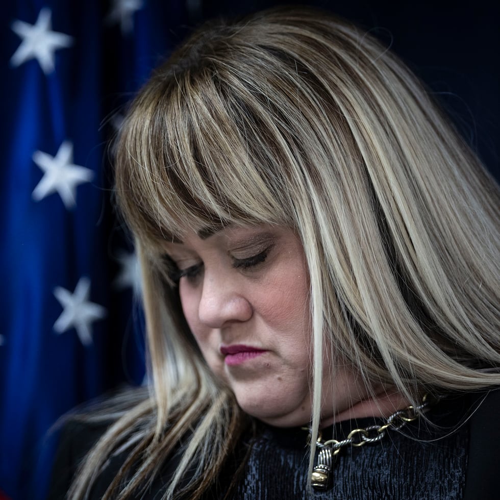 La hasta hoy secretaria de Vivienda, Ciary Pérez Peña.