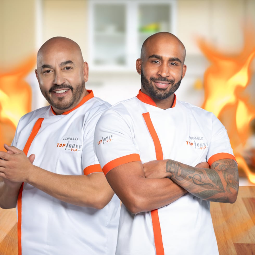 Lupillo Rivera y Carlos "Caramelo" Cruz.