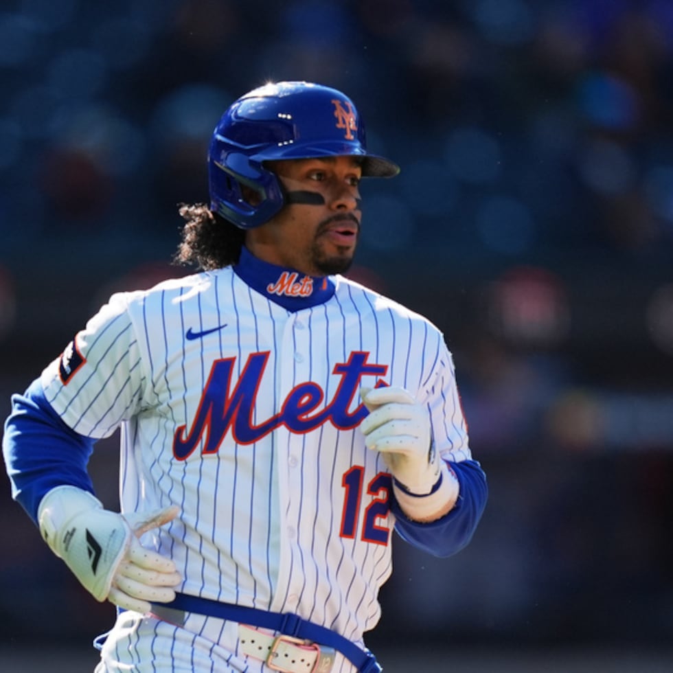 Francisco Lindor batea apenas para .149 en la temporada 2026.