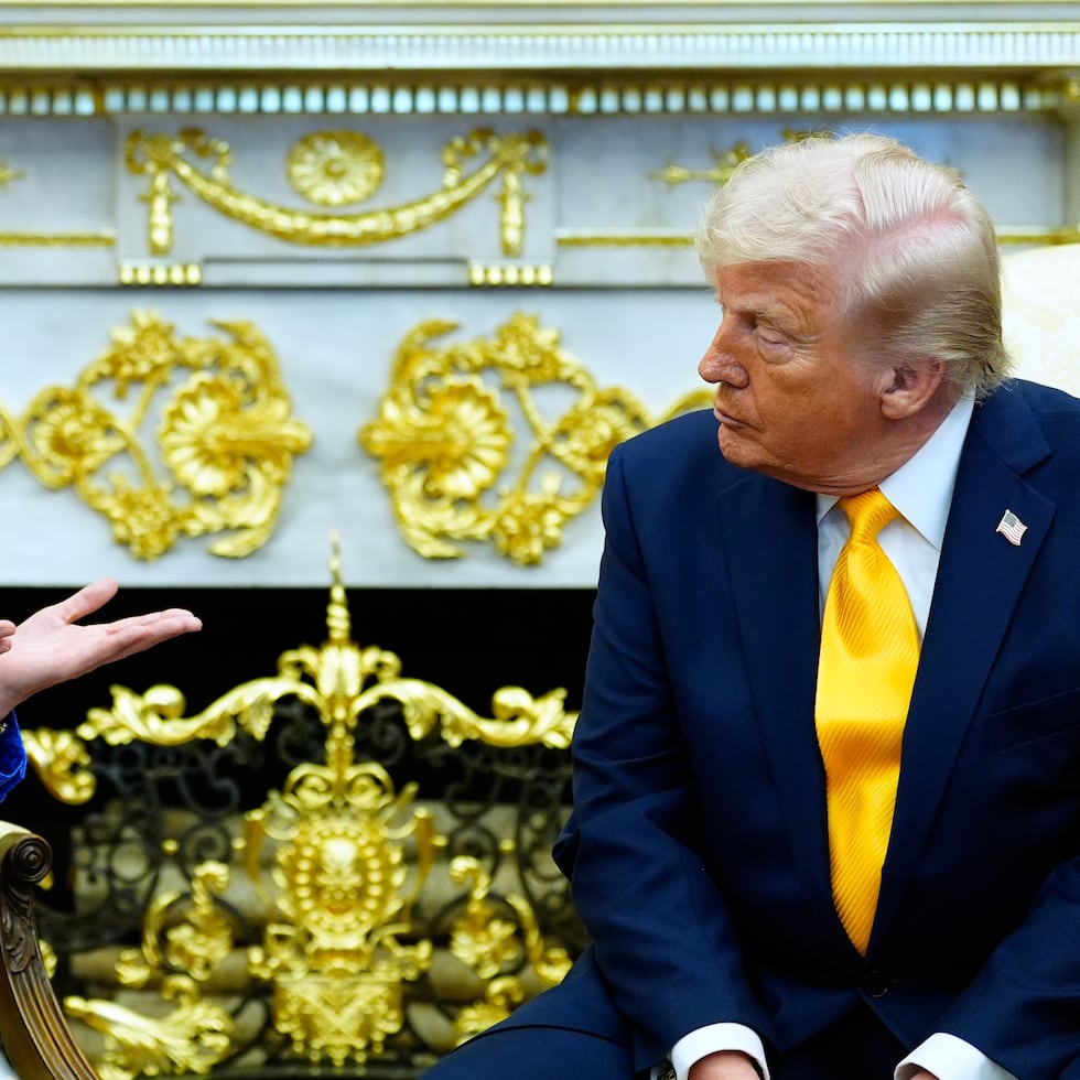 El presidente de Estados Unidos, Donald Trump, y la primera ministra Sanae Takaichi.