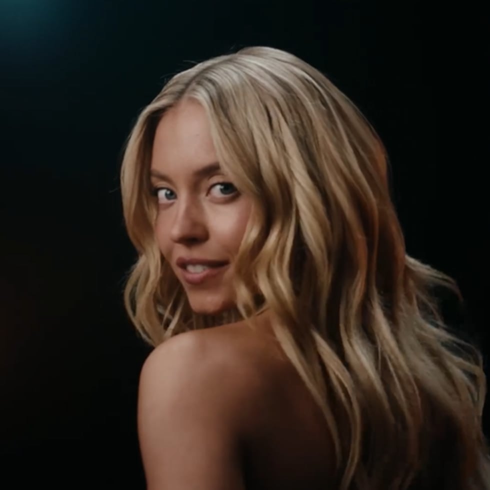 Sydney Sweeney en el anuncio de Novig.