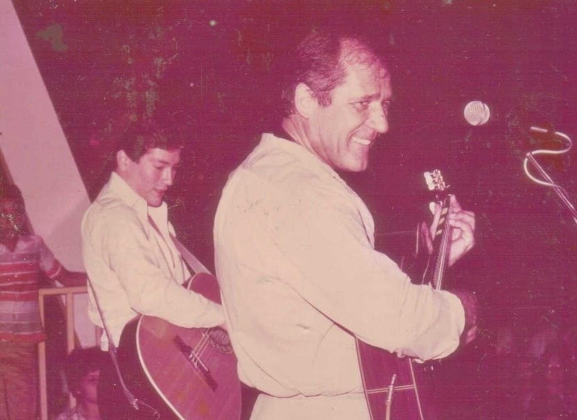 Tony Croatto junto a Jose Alfredo.