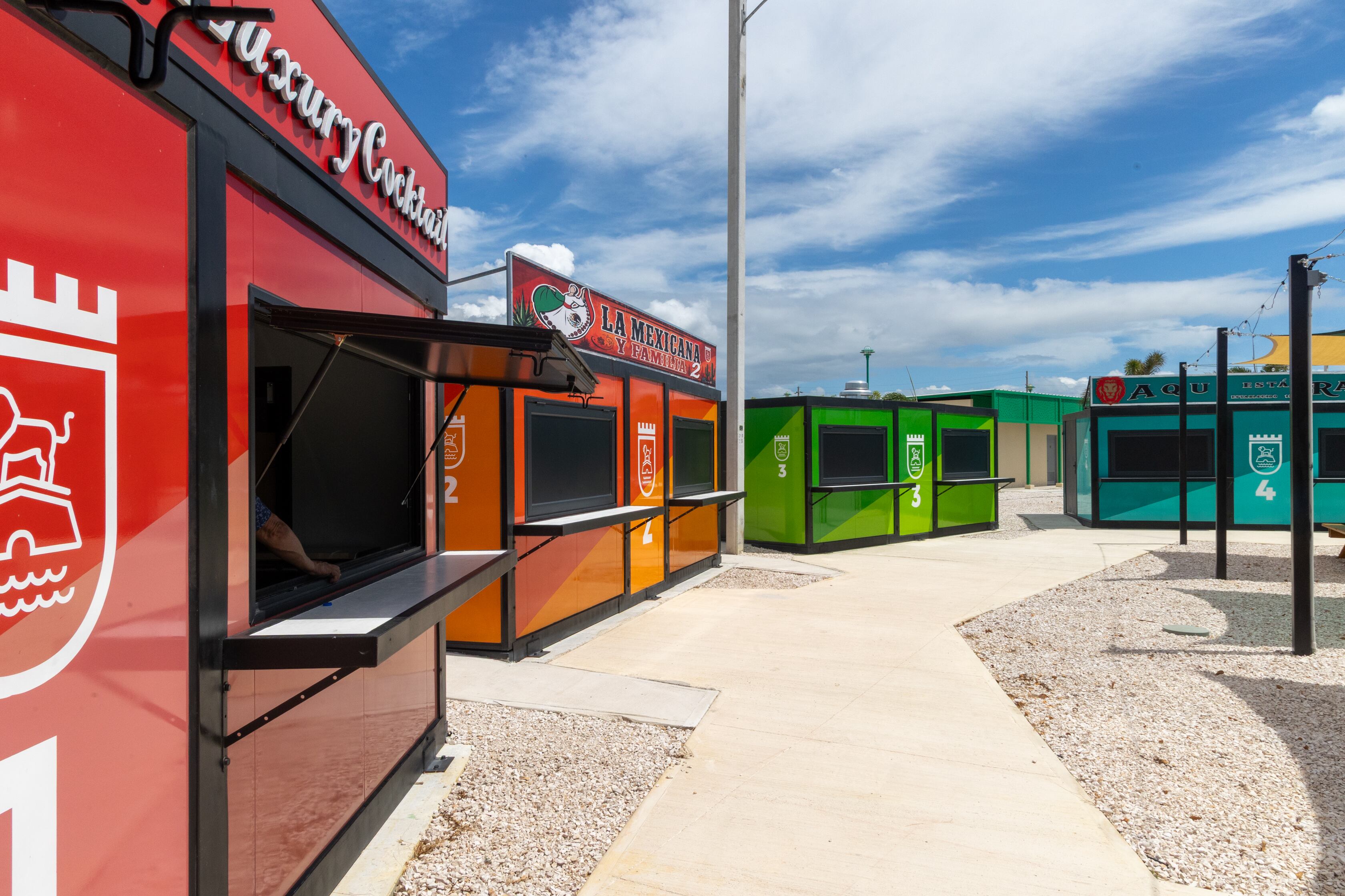Imagen de la cobertura de: La Guancha Food Park ya está listo en Ponce con 16 vagones para comerciantes