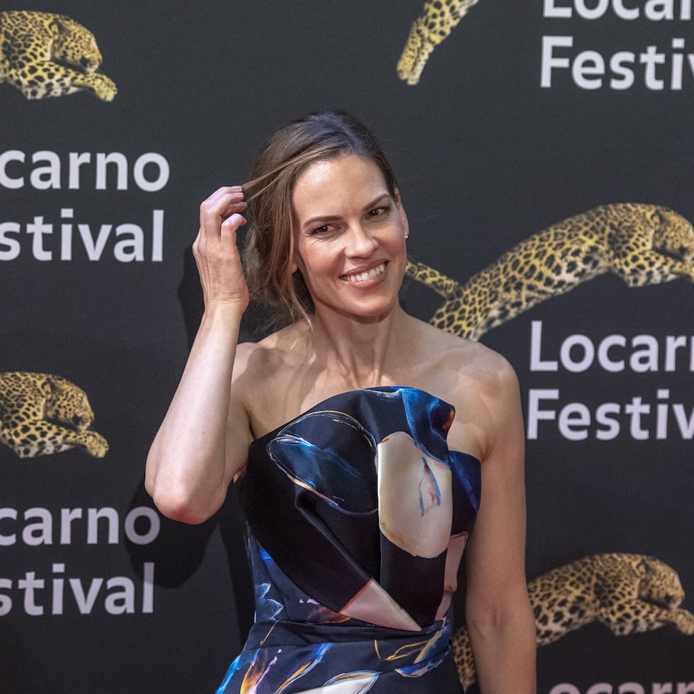 Hilary Swank se casó con su actual marido, Philip Schneider, en el 2018 en California.