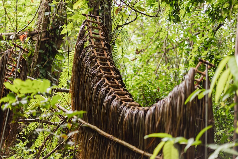 Pieza "El río se hace cuerpo" de la artista Frances Rivera González.
