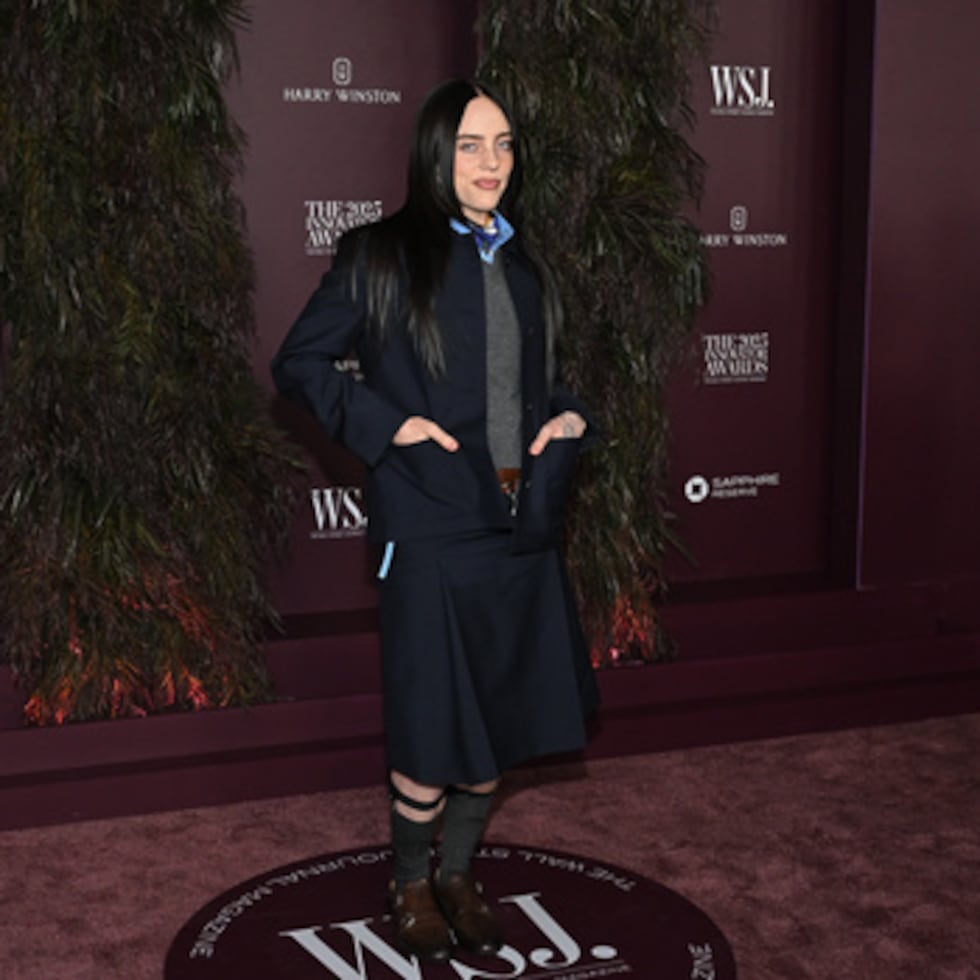Billie Eilish deslumbra en los WSJ. Magazine Innovator Awards en NY.