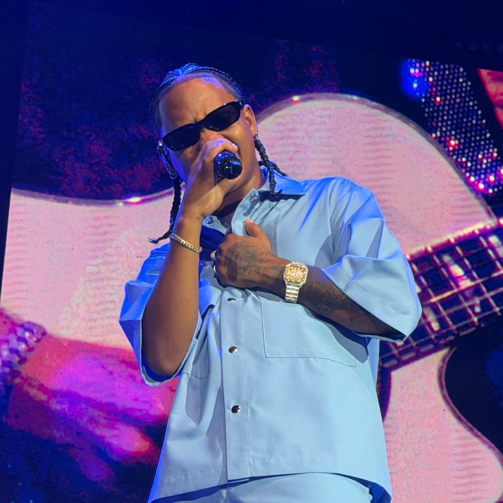 El cantante dominicano Dalvin "La Melodía".