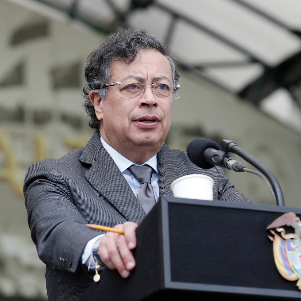 El presidente colombiano, Gustavo Petro.