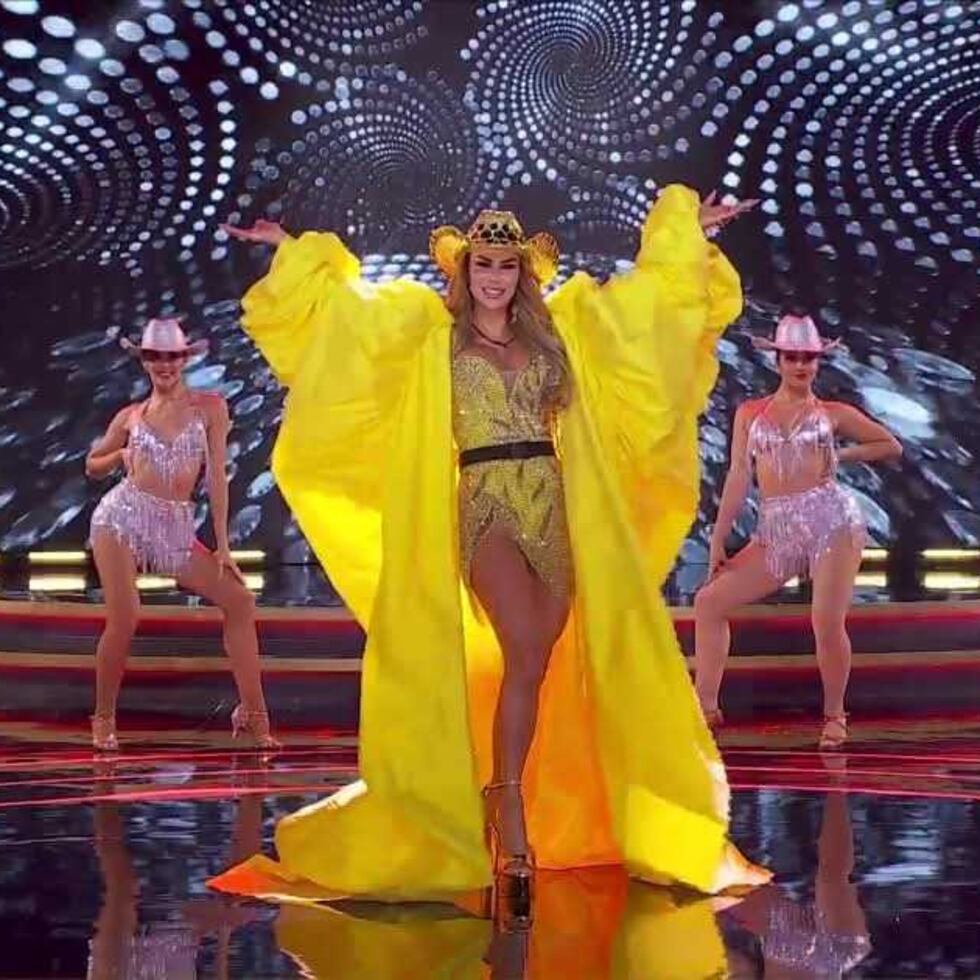 Ninel Conde en "La casa de los famosos México 3".