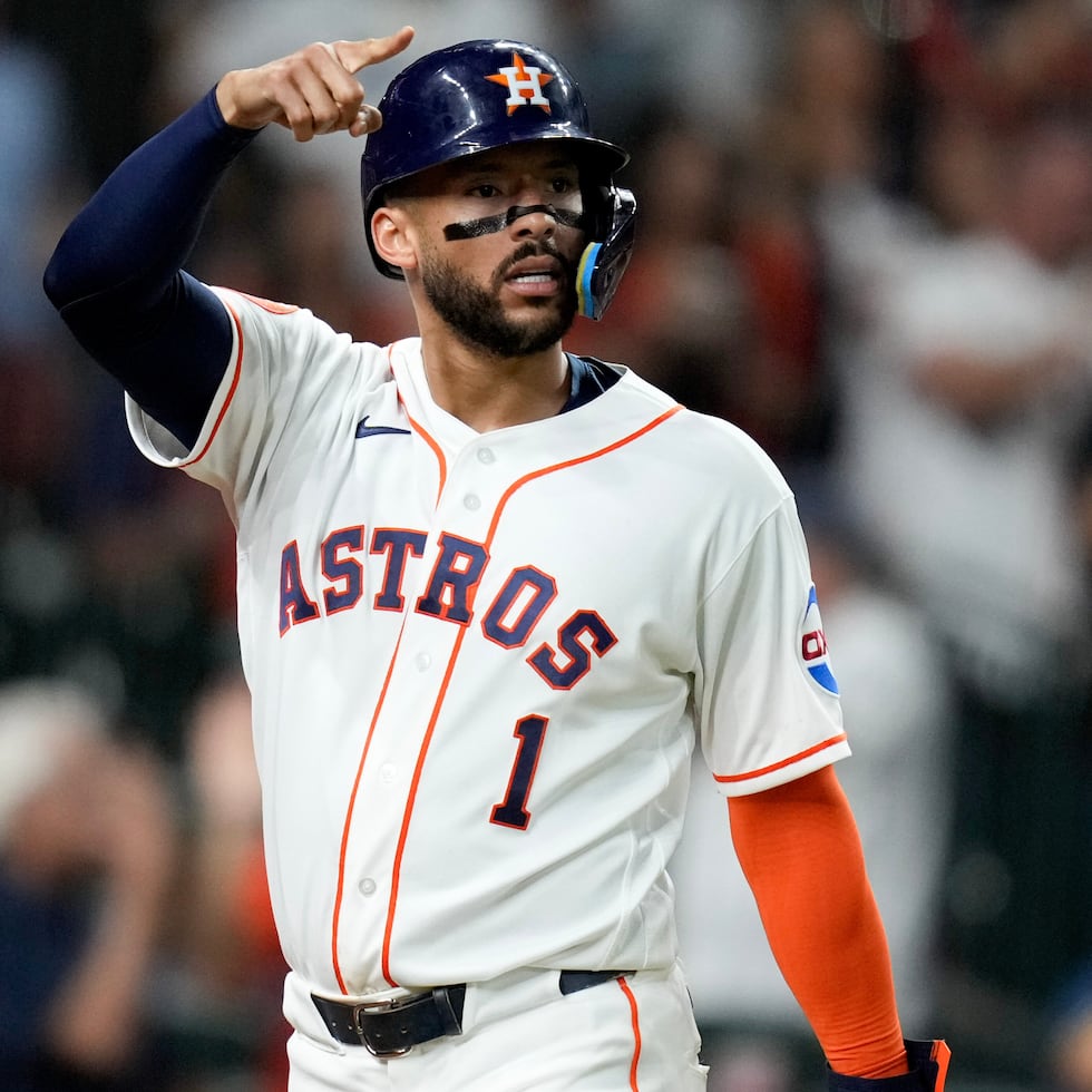 El bateo no ha sido el problemas de los Astros. Carlos Correa batea .291 en 59 turnos con nueve carreras impulsadas.