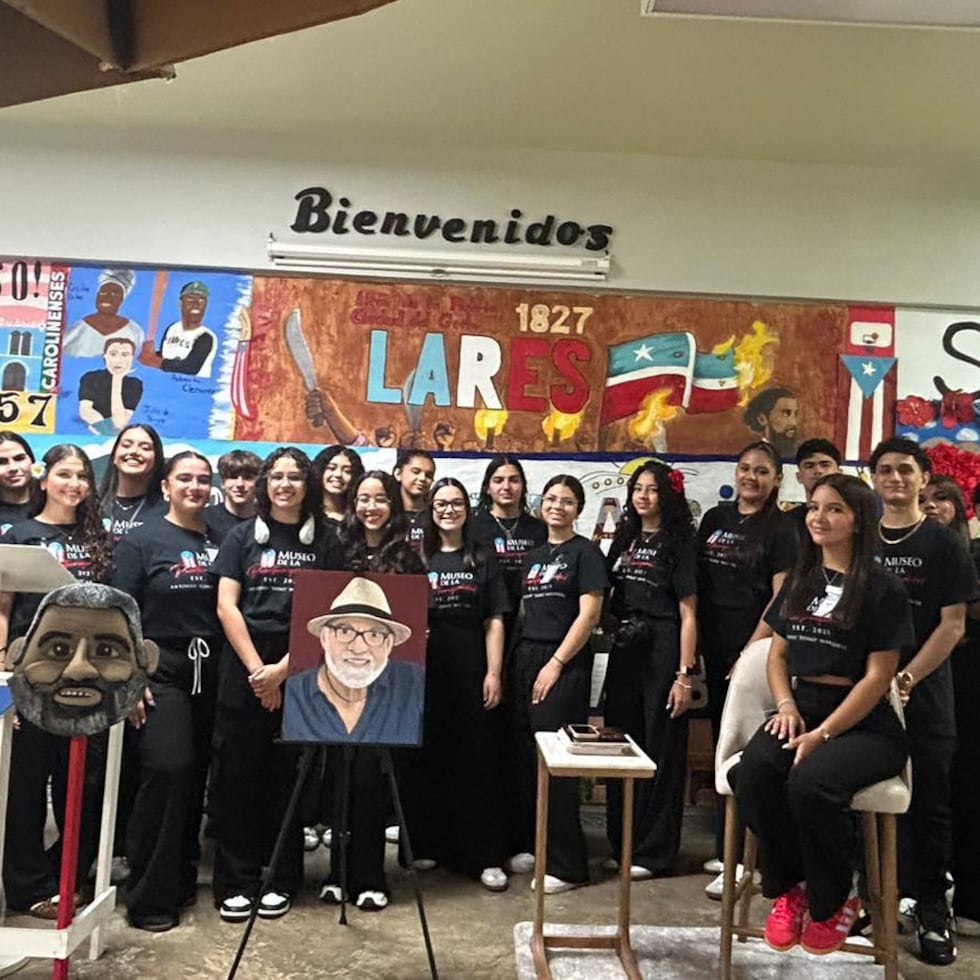Un grupo de 25 alumnos, en su mayoría de décimo grado, lideró los esfuerzos dirigidos a crear el Museo de la Puertorriqueñidad Antonio “Toño” Martorell Cardona en la Escuela Superior Lysander Borrero Terry, en Villalba.