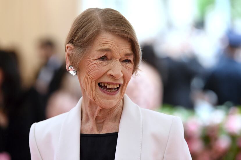 La actriz británica Glenda Jackson asiste a la gala benéfica del Museo Metropolitano de Arte de Nueva York en el 2019.
