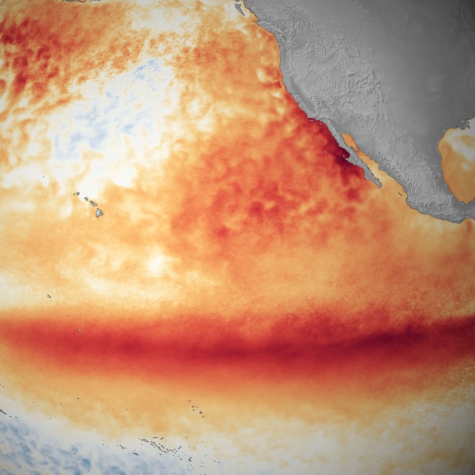 La dependecia federal también pronosticó que un 97% de probabilidad de que el actual episodio de El Niño persista hasta comienzos de la primavera de 2027.