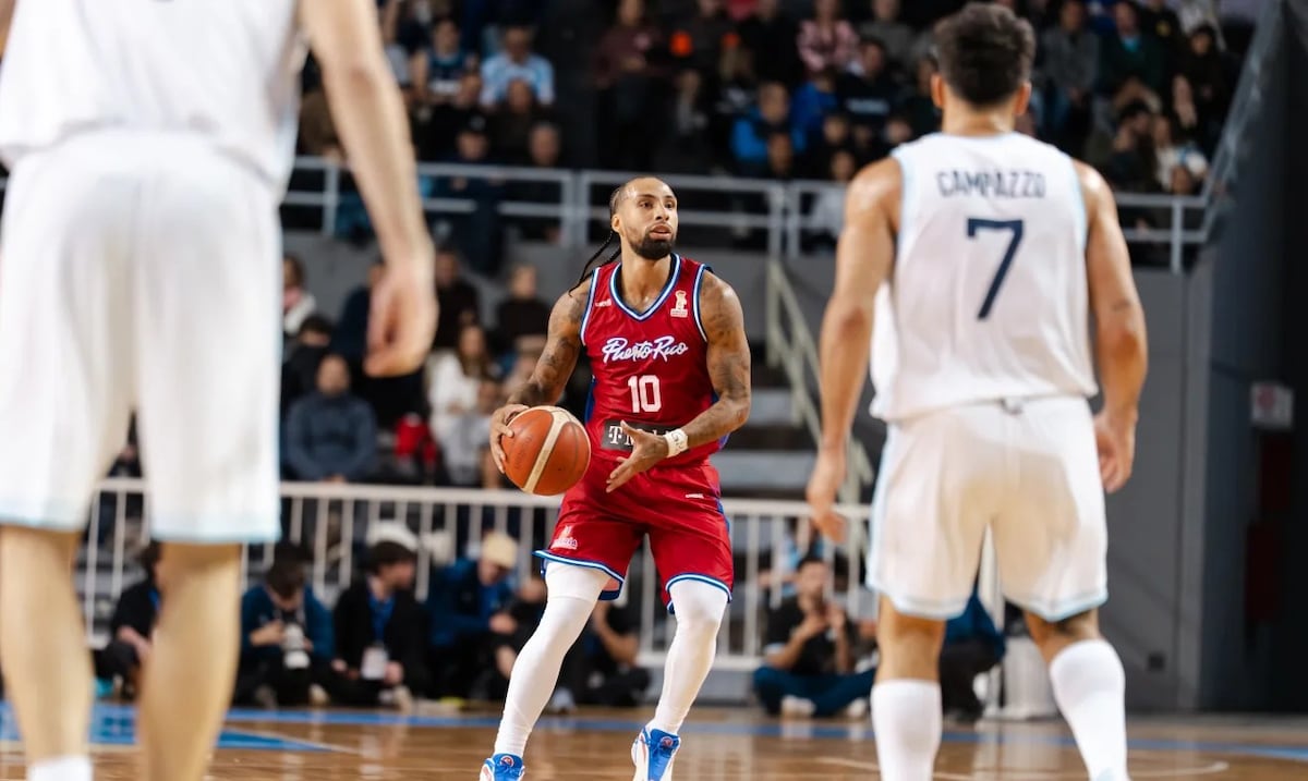 Puerto Rico enfrenta a Uruguay con marca de 2-5 y poco margen de error en eliminatorias FIBA 2027