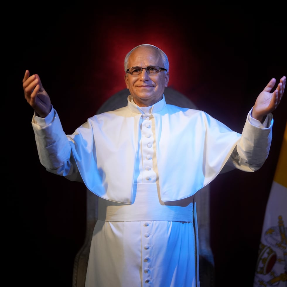 La figura del papa León XIV ya está en la colección permanente del Museo de Cera de Madrid.