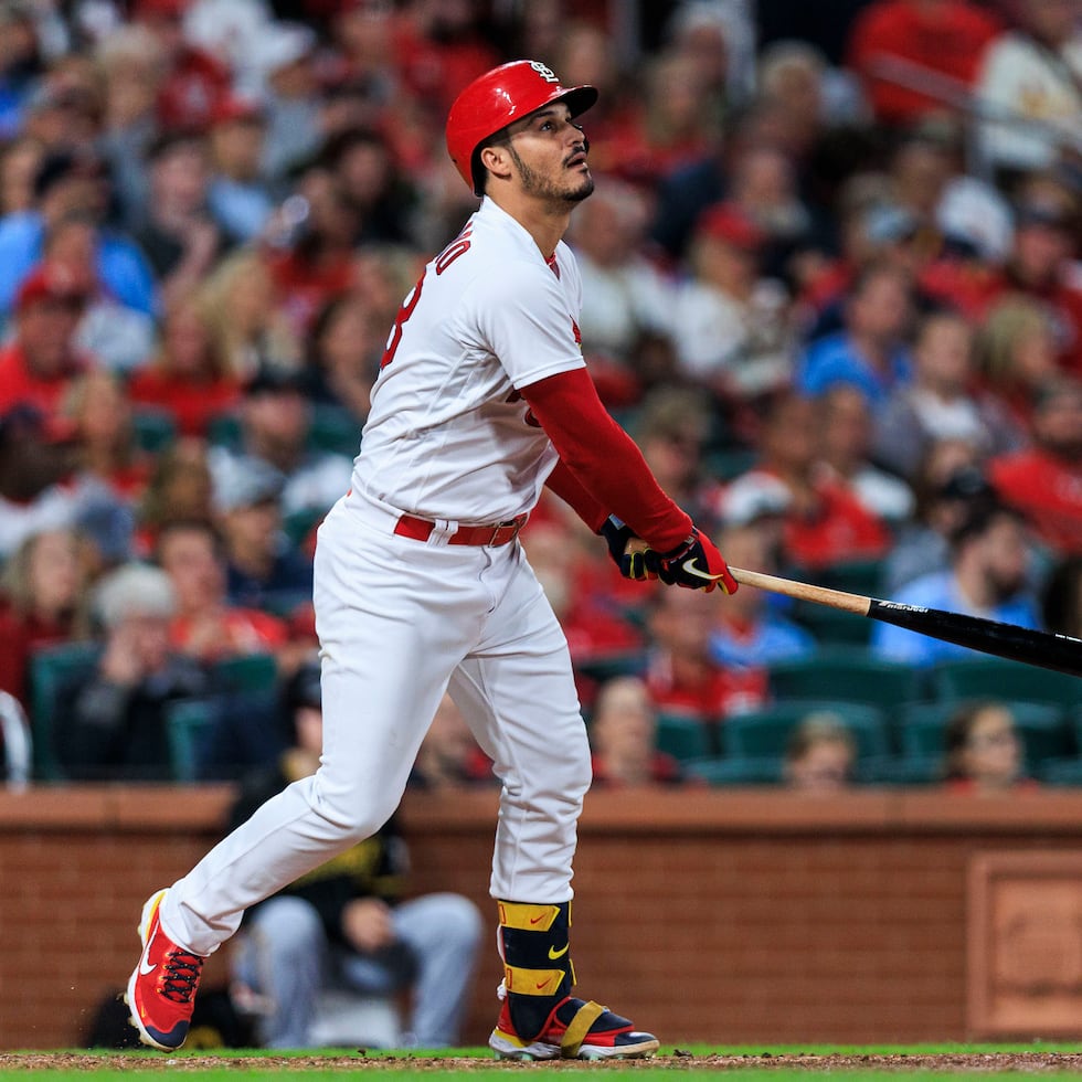 Nolan Arenado fue cambiado recientemente a Arizona desde San Luis.