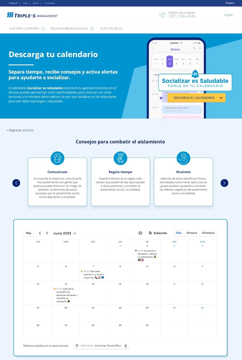 Esta herramienta es libre de costo, y se puede descargar y adaptar al calendario existente en los teléfonos móviles