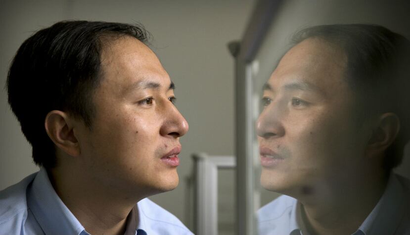 He Jiankui afirmó que había conseguido crear a los primeros bebés manipulados genéticamente para resistir al VIH. (AP)