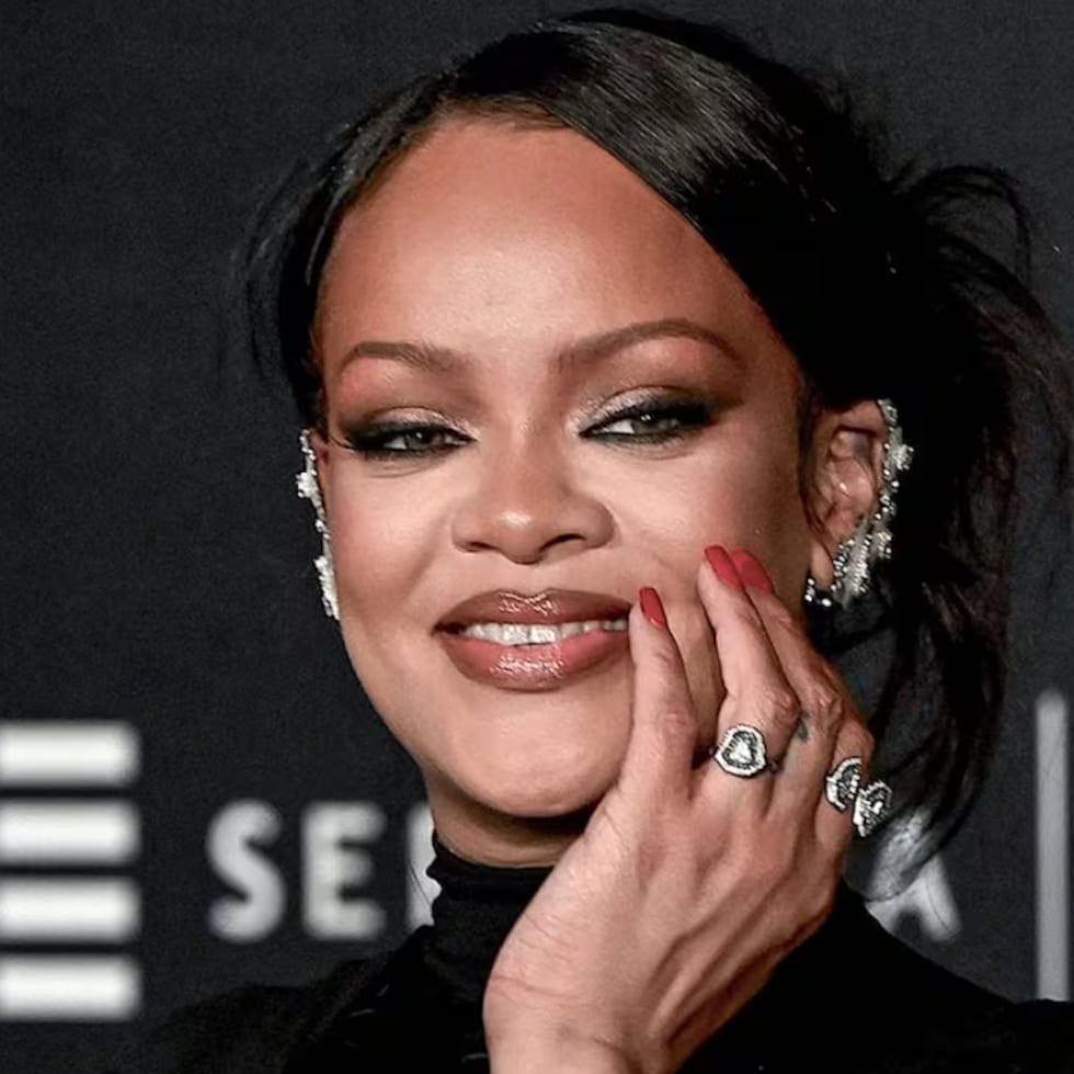 La cantante Rihanna.