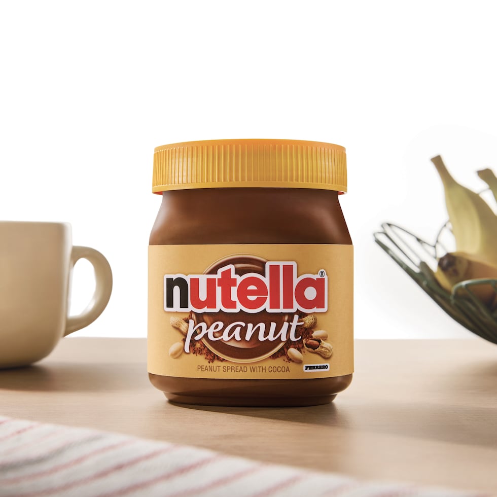 Envase de Nutella Peanut.