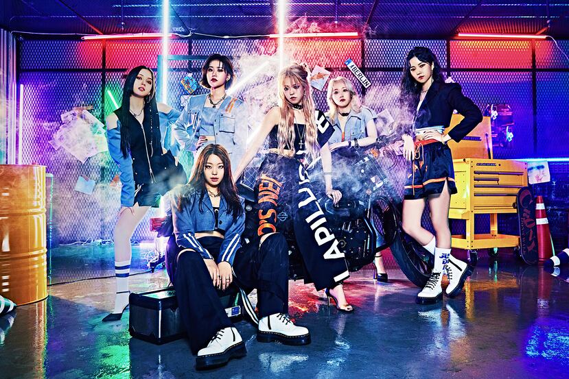 Agrupación coreana de K-pop, Lapillus.