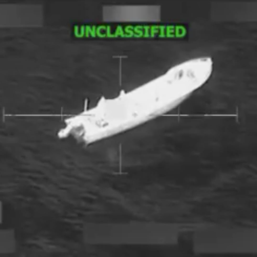 Un vídeo del bombardeo fue publicado por el secretario de Guerra, Pete Hegseth, en las redes sociales.