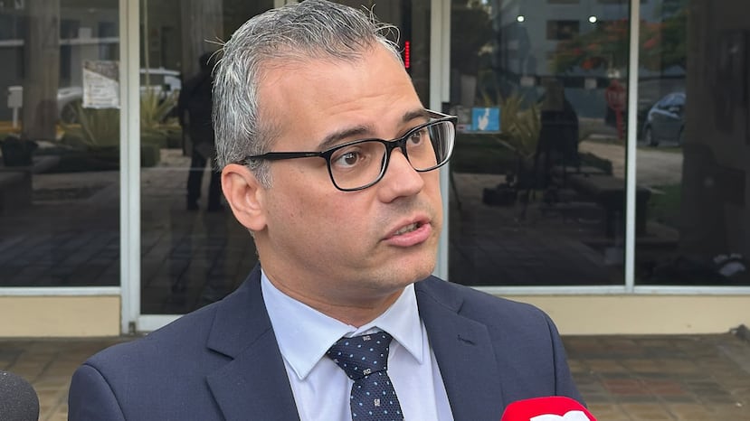 El fiscal Ernesto Cabrera condujo el interrogatorio a Blanca Medina Díaz.