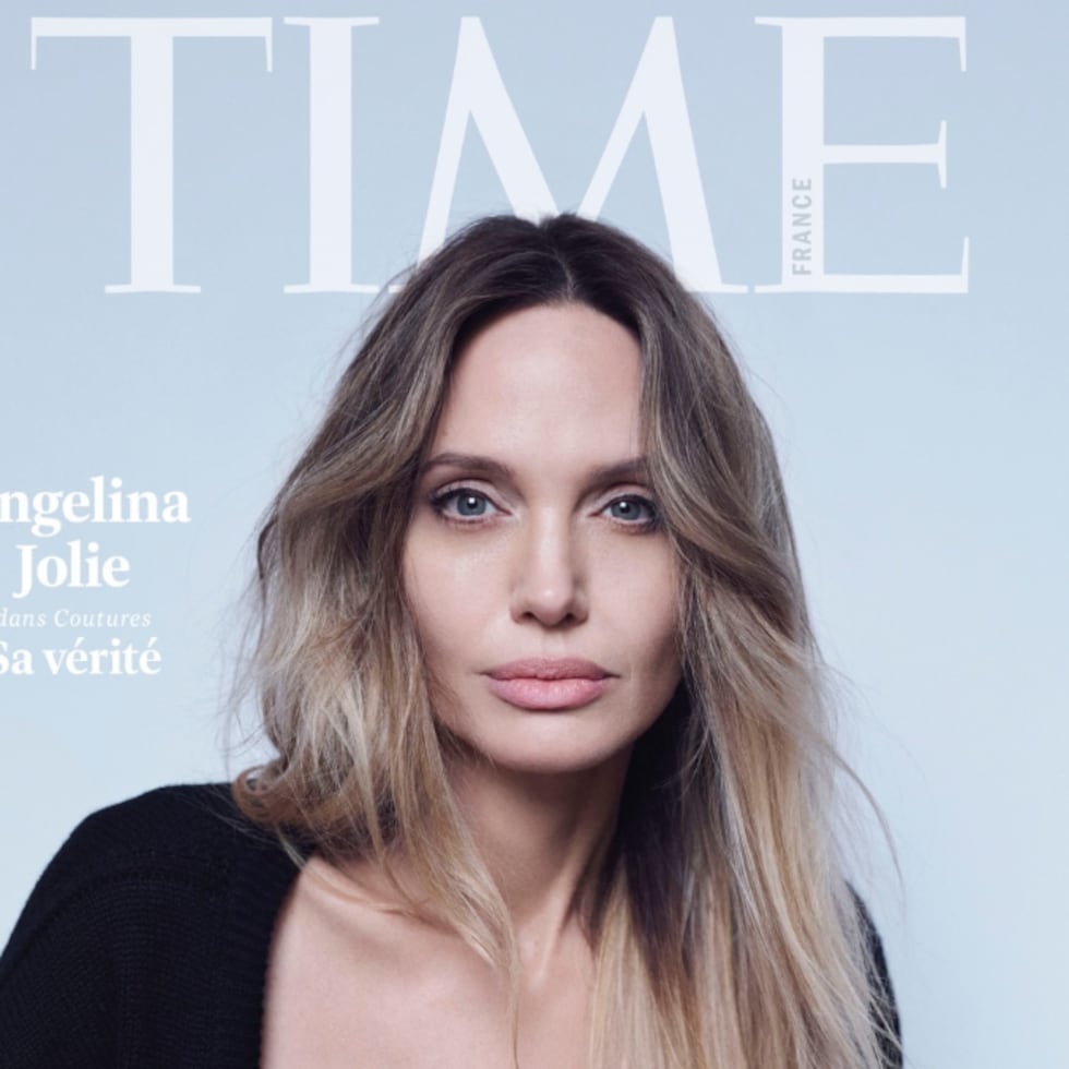 Angelina Jolie para la edición francesa de la revista Time