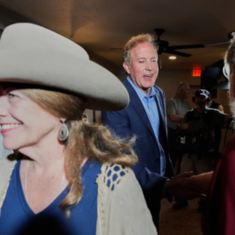 El fiscal general de Texas, Ken Paxton, candidato republicano al Senado de Estados Unidos.