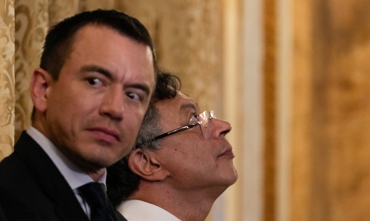 Presidente de Colombia anuncia que presentará demanda penal contra su homólogo de Ecuador