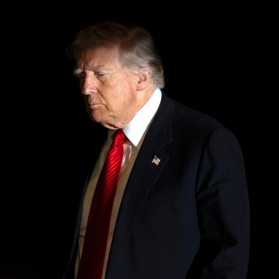 El presidente de Estados Unidos, Donald Trump, ha visto caer su apoyo entre los electores latinos.