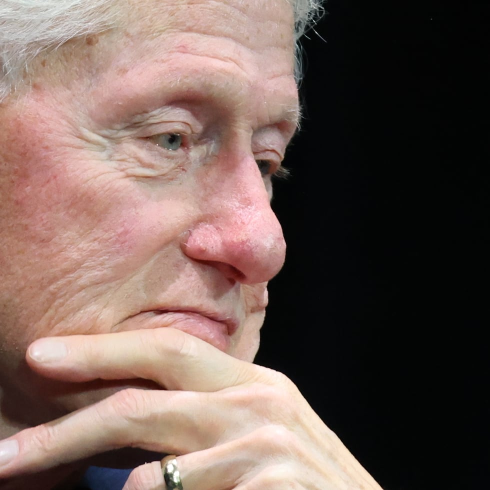 Fotografía del expresidente de Estados Unidos Bill Clinton.
