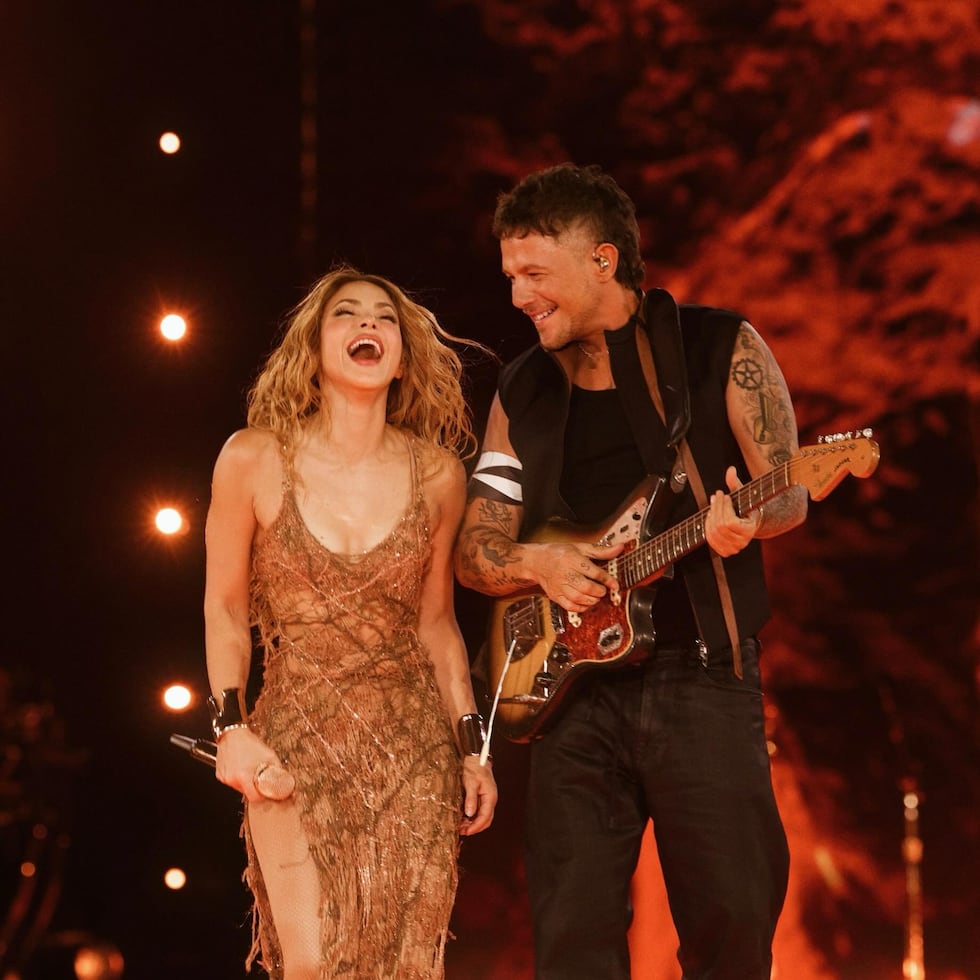 Shakira y Alejandro Sanz.