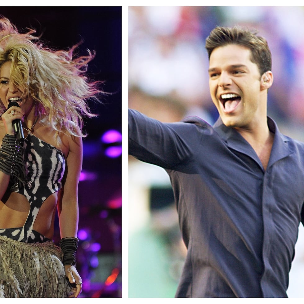 Shakira en 2010 y Ricky Martin en 1998: dos momentos que marcaron la historia de los Mundiales y elevaron la música del torneo a otro nivel global.