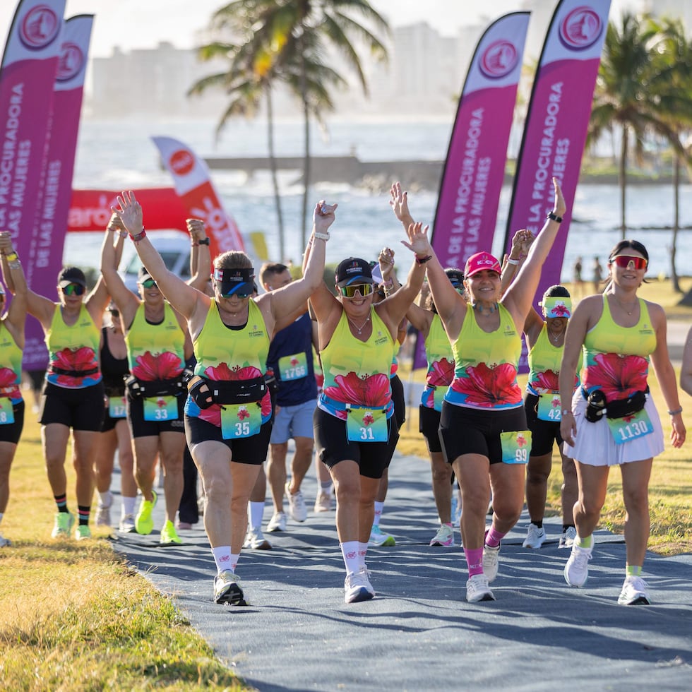 El 5K de Kilómetros de Cambio inició a las 6:00 de la mañana desde el área de El Escambrón en San Juan.