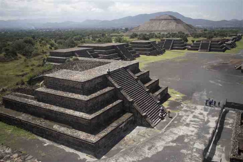 Las Pirámides del Sol y la Luna, uno de los principales destinos turísticos del país, localizado aporoximadamente a una hora (25 millas) de Ciudad de México.(teresa.canino@gfrmedia.com)