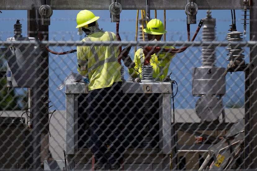 LUMA Energy está a cargo de la operación y mantenimiento del sistema de transmisión y distribución.