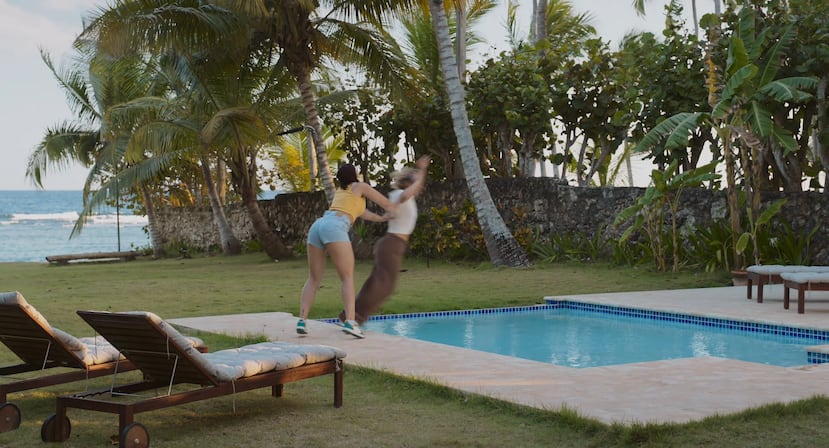 "Medias hermanas" fue rodada en hermosos escenarios de la República Dominicana.