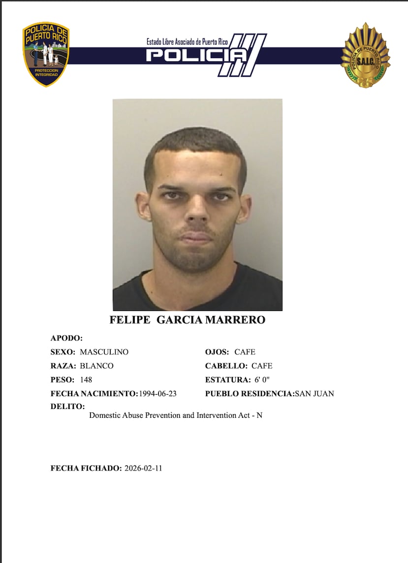 La vista preliminar para García Marrero quedó programada para una fecha más adelante