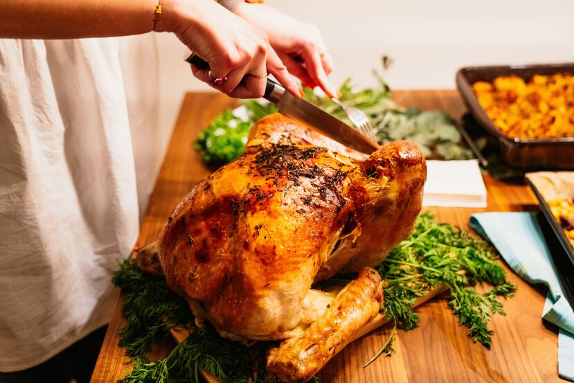 El pavo es parte clave de los almuerzos o cenas del Día de Acción de Gracias.