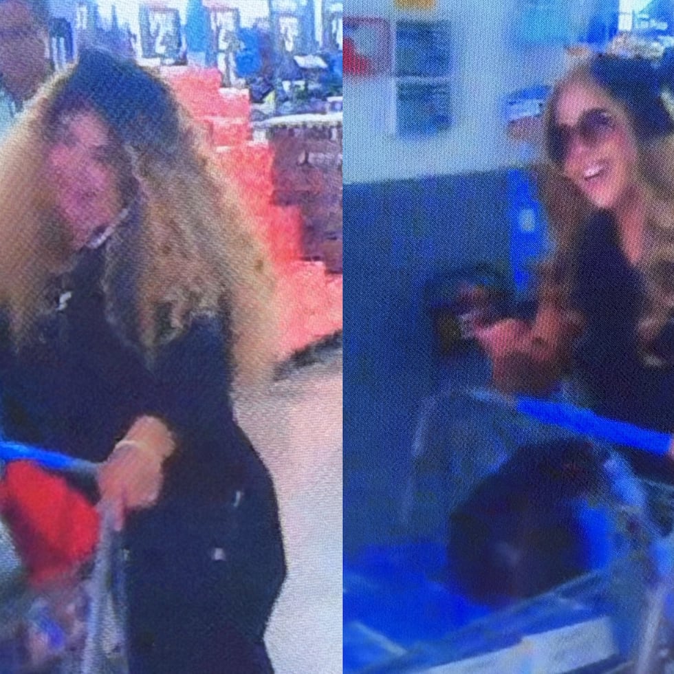 Imágenes de las sospechosas compartidas por la Policía.