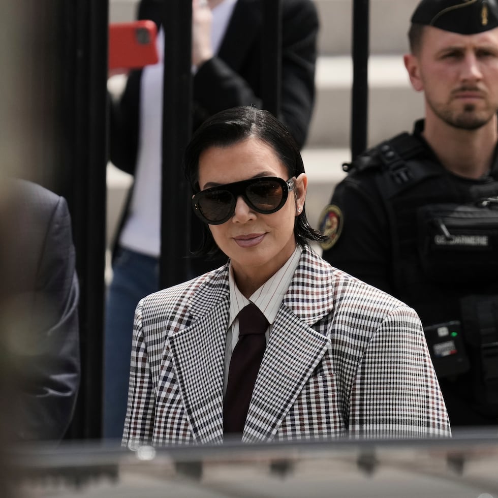 Kris Jenner, la madre de Kim Kardashian.