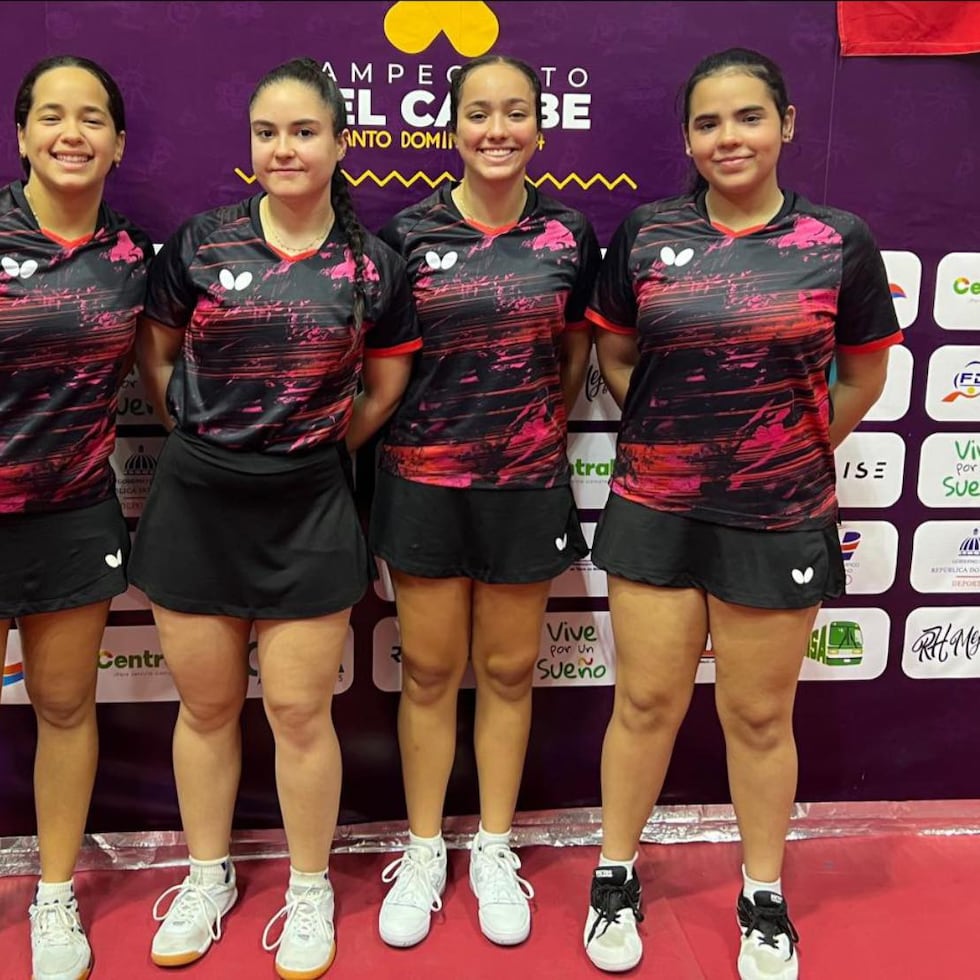 Alondra Rodríguez, Brianna Burgos, Edmarie León y Fabiola Díaz son parte del grupo de jugadoras que se han destacado en el tenis de mesa.