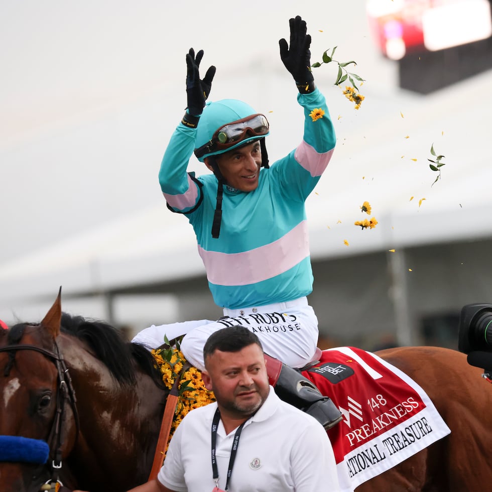 John Velázquez tiene seis montas programadas este domingo en Venezuela.