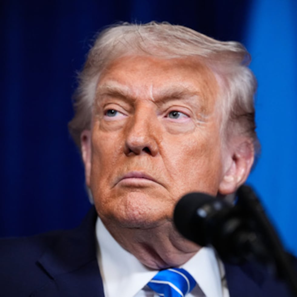 El presidente Donald Trump.