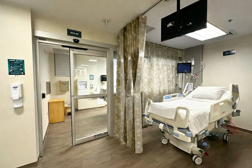 El proyecto de renovación de la nueva Unidad de Cuidado Intensivo tuvo una inversi;on de $2.4 millones.