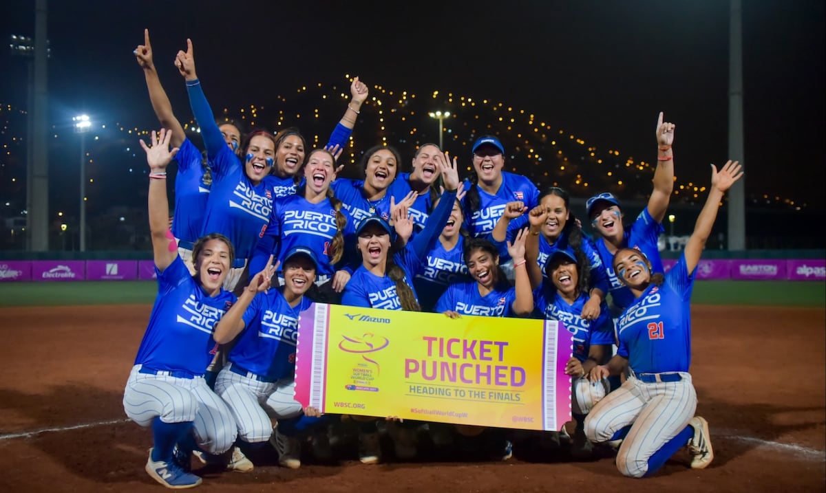 Sóftbol femenino de PR clasifica al Mundial 2027 y apunta a los Juegos de Santo Domingo