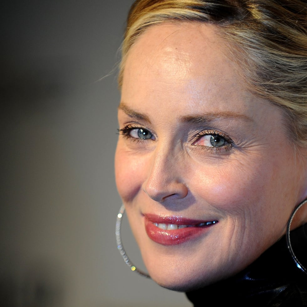 La actriz Sharon Stone.